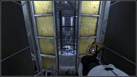 Żeby otworzyć pobliskie drzwi, umieść niebieski portal nad krawędzią przepaści [1] - Rozdział 8 - Swędzenie (2) | Opis przejścia Portal 2 - Portal 2 - poradnik do gry