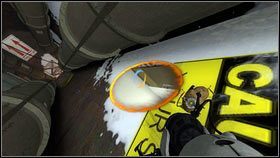 Po dotarciu na miejsce, wdrap się jeszcze wyżej, a następnie obróć o 180 stopni - Rozdział 7 - Ponowne spotkanie (5) | Opis przejścia Portal 2 - Portal 2 - poradnik do gry