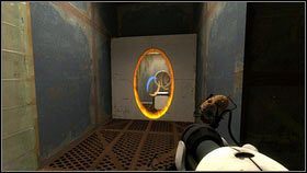 Dzięki niemu dostanie się na drugą stronę przepaści - Rozdział 7 - Ponowne spotkanie (1) | Opis przejścia Portal 2 - Portal 2 - poradnik do gry