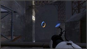 W miejscu na które spada substancja, postaw niebieski portal [1] - Rozdział 6 - Upadek (4) | Opis przejścia Portal 2 - Portal 2 - poradnik do gry