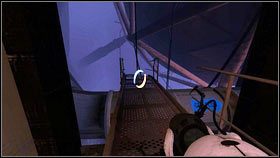 Drugi niech znajdzie się przy suficie po lewej [1] - Rozdział 6 - Upadek (2) | Opis przejścia Portal 2 - Portal 2 - poradnik do gry