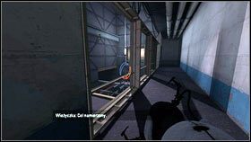 Zeskakując na dół, znajdziesz się na metalowym chodniku [1] - Rozdział 5 - Ucieczka (1) | Opis przejścia Portal 2 - Portal 2 - poradnik do gry