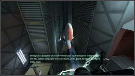 Po rusztowaniu dotrzesz na drugi koniec pomieszczenia [1] - Rozdział 5 - Ucieczka (1) | Opis przejścia Portal 2 - Portal 2 - poradnik do gry