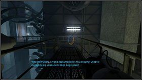 Jak skończy gadać, wbiegnij w odblokowany korytarza [1] - Rozdział 4 - Niespodzianka (2) | Opis przejścia Portal 2 - Portal 2 - poradnik do gry