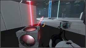 Na początku użyj jej do zniszczenia robota - Rozdział 4 - Niespodzianka (1) | Opis przejścia Portal 2 - Portal 2 - poradnik do gry