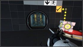 Podczas lotu wyceluj w nie i wciśnij E [1] - Rozdział 2 - Zimny start (2) | Opis przejścia Portal 2 - Portal 2 - poradnik do gry