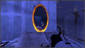 Kawałek dalej będziesz musiał wspiąć się na wyższy poziom - Rozdział 1 - Komunikat (4) | Opis przejścia Portal 2 - Portal 2 - poradnik do gry