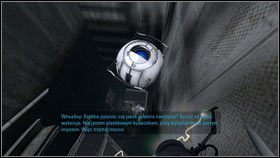 Dotrzesz w ten sposób do schodów [1] - Rozdział 1 - Komunikat (4) | Opis przejścia Portal 2 - Portal 2 - poradnik do gry