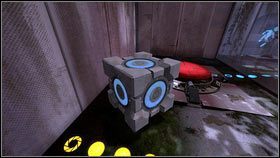 Gdy to zrobisz, zabierz skrzynię do kolejnego pokoju [1] - Rozdział 1 - Komunikat (1) | Opis przejścia Portal 2 - Portal 2 - poradnik do gry