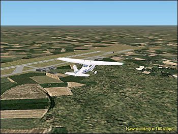 Nawróciliśmy o 180 stopni - Przelot - Lot - Microsoft Flight Simulator 2002 Professional Edition - poradnik do gry