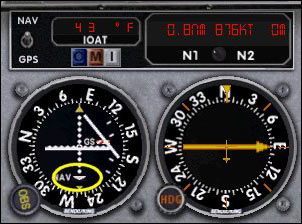 W związku z tym, że minęliśmy Jędrzejów, czas skierować się ku kolejnemu punktowi nawigacyjnemu - Przelot - Lot - Microsoft Flight Simulator 2002 Professional Edition - poradnik do gry