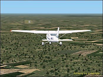 Zbliżamy się do lotniska - Lądowanie (2) - Lot - Microsoft Flight Simulator 2002 Professional Edition - poradnik do gry