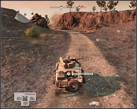 Dopiero teraz warto skupić się na dwóch głównych celach misji, które są ze sobą bardzo powiązane - Misja 9 - Vantage Point (2) - Opis przejścia gry - Operation Flashpoint: Red River - poradnik do gry