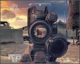 Ponownie radzę skierować się na lewo od murku #1 - Misja 8 - 1st and 10, Lets Do It Again (2) - Opis przejścia gry - Operation Flashpoint: Red River - poradnik do gry