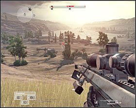 W miarę możliwości unikaj jeżdżącego po okolicy wrogiego łazika #1 - Misja 7 - Line in the Sand (2) - Opis przejścia gry - Operation Flashpoint: Red River - poradnik do gry