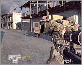 Wyjdź z budynku, przywołując do siebie drużynę i uzupełniając zapasy amunicji #1 - Misja 7 - Line in the Sand (2) - Opis przejścia gry - Operation Flashpoint: Red River - poradnik do gry