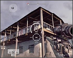 Zainteresuj się przede wszystkim okolicznym składzikiem broni i amunicji #1 - Misja 7 - Line in the Sand (2) - Opis przejścia gry - Operation Flashpoint: Red River - poradnik do gry