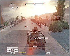 Szybko przywołaj do siebie drużynę i powróć z nią do łazika #1 - Misja 7 - Line in the Sand (2) - Opis przejścia gry - Operation Flashpoint: Red River - poradnik do gry