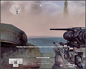 Warto rozważyć udzielenie pomocy sojuszniczym siłom w odparciu kilku mniejszych ataków, likwidując między innymi przeciwników na północ od głównej drogi #1 - Misja 7 - Line in the Sand (1) - Opis przejścia gry - Operation Flashpoint: Red River - poradnik do gry