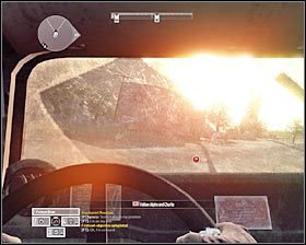 Po dotarciu do miejsca startu skieruj się w stronę przydzielonego Twojej drużynie łazika #1 - Misja 7 - Line in the Sand (1) - Opis przejścia gry - Operation Flashpoint: Red River - poradnik do gry