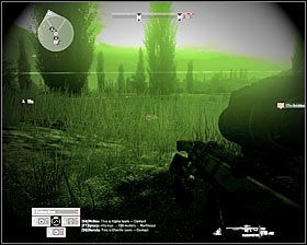 Podążaj na północny-wschód do momentu, w którym usłyszysz rozkaz zatrzymania się - Misja 6 - Careful What You Wish For... (1) - Opis przejścia gry - Operation Flashpoint: Red River - poradnik do gry