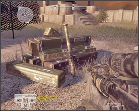 Zacznij od wysłania swoich ludzi w stronę bunkra zlokalizowanego w północno-wschodnim narożniku bazy #1 - Misja 5 - The Wrong Way (2) - Opis przejścia gry - Operation Flashpoint: Red River - poradnik do gry