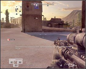 Podążaj na południowy-zachód #1, skręcając w dalszej części przemarszu na zachód i kierując się w stronę większej wioski - Misja 5 - The Wrong Way (2) - Opis przejścia gry - Operation Flashpoint: Red River - poradnik do gry