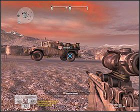 Jeżeli widzisz, że niektórym przeciwnikom udało się zbliżyć, to rozważ ustawienie się przy południowej okiennicy i stamtąd kontynuuj prowadzenie ostrzału - Misja 1 - Welcome to Tajikistan (2) - Opis przejścia gry - Operation Flashpoint: Red River - poradnik do gry