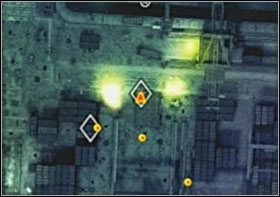 Intel #2: ukryty został w pomieszczeniu (widocznym na powyższym, lewym zdjęciu), koło którego gra po raz pierwszy poinformuje Cię o możliwości skorzystania z łusek (które umożliwiają odwracanie uwagi wroga) - Intel (1) | Sekrety SOCOM Polskie Siły Specjalne - SOCOM: Polskie Siły Specjalne - poradnik do gry