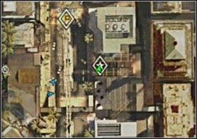 Intel #2: również ulokowany został na stoliku, po prawej stronie (patrząc w kierunku artylerii wroga) głównej ulicy - Intel (1) | Sekrety SOCOM Polskie Siły Specjalne - SOCOM: Polskie Siły Specjalne - poradnik do gry