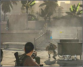 Gdy wszyscy zginą skieruj się na schody, z których przed momentem zbiegali napastnicy - Animus | Opis przejścia SOCOM Polskie Siły Specjalne - SOCOM: Polskie Siły Specjalne - poradnik do gry