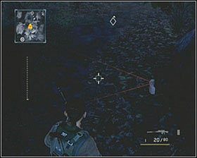 Tradycyjnie już dla misji skradankowych, rozgrywkę rozpoczynamy w bezpiecznym miejscu, w buszu - Uninvited Guest | Opis przejścia SOCOM Polskie Siły Specjalne - SOCOM: Polskie Siły Specjalne - poradnik do gry