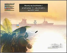 Gdy dotrzesz na dach, jeden ze współtowarzyszy automatycznie rozpocznie hakowanie znajdującego się tam komputera - Turning Point | Opis przejścia SOCOM Polskie Siły Specjalne - SOCOM: Polskie Siły Specjalne - poradnik do gry