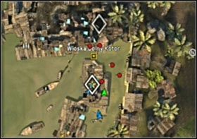 Główny problem polegać będzie na tym, że zabudowania w centralnej części [Intel #3] umożliwią przeciwnikom łatwe dzielenie się i atakowanie Cię z dwóch stron - Onslaught | Opis przejścia SOCOM Polskie Siły Specjalne - SOCOM: Polskie Siły Specjalne - poradnik do gry