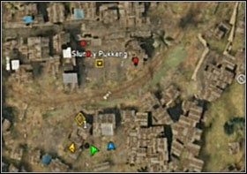 a niebieskim za drewnianym ogrodzeniem na tyłach zabudowań - Means to an End | Opis przejścia SOCOM Polskie Siły Specjalne - SOCOM: Polskie Siły Specjalne - poradnik do gry