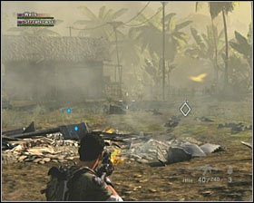 Gdy wszyscy zginą przejdź przez wąwóz na drugą stronę i przejdź przez zgliszcza samolotu - Rendezvous | Opis przejścia SOCOM Polskie Siły Specjalne - SOCOM: Polskie Siły Specjalne - poradnik do gry