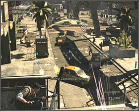 Na końcu wiaduktu [intel #1] znajdziesz zejście schodami prowadzącymi na główną ulicę - First Strike | Opis przejścia SOCOM Polskie Siły Specjalne - SOCOM: Polskie Siły Specjalne - poradnik do gry