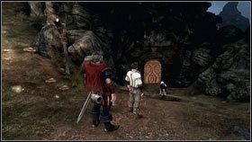 Z drugiej strony mostu, zostaniemy zaatakowani przez stado nietoperzy [1] - Życie w zamku | Opis przejścia Fable 3 - Fable III - poradnik do gry