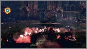 Nasz przeciwnik ma wiele różnych ataków, ale taktyka na jego pokonanie jest dość prosta - Upiorny Legion | Opis przejścia Fable 3 - Fable III - poradnik do gry