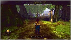 Gdy skończymy rozwój bohatera, wracamy do fortu i ruszamy przez bramę do lasu Mourningwood [1] - Upiorny Legion | Opis przejścia Fable 3 - Fable III - poradnik do gry