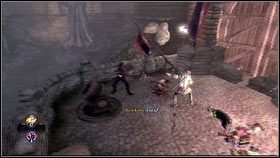 Po rozpoczęciu etapu, biegniemy na sam szczyt wzgórza [1], jak najszybciej zabijając atakujących nas żołnierzy - Bitwa o Albion | Opis przejścia Fable 3 - Fable III - poradnik do gry