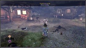 Po pokonaniu znajdujących się tam wilkołaków [1], rozpocznie się walka z ich przywódcą [2] - Ciężar świata | Opis przejścia Fable 3 - Fable III - poradnik do gry