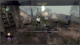 Obok jednego z nagrobków, nasz pies coś znajdzie - Mourningwood | Zadania poboczne Fable 3 - Fable III - poradnik do gry