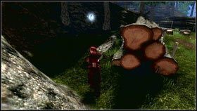 Po wyjściu z wspomnianej wyżej pieczary, zeskocz ze zbocza po lewej [1] - Zamek Bowerstone; Dolina Mistpeak | Srebrne Klucze Fable 3 - Fable III - poradnik do gry