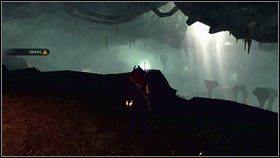 Przejdź na druga stronę mostu [1], a następnie skręć w lewo - Zamek Bowerstone; Dolina Mistpeak | Srebrne Klucze Fable 3 - Fable III - poradnik do gry