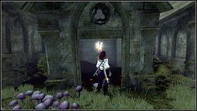 Po wejściu do Ossuarium (wymaga zadania Martwi, ale niezapomniani) dokładnie zbadaj wszystkie krypty po lewej [1] - Stare Bowerstone; Mourningwood | Srebrne Klucze Fable 3 - Fable III - poradnik do gry