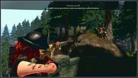 Idąc z opuszczonej stacji w lewo [1], powinieneś zauważyć małą leśną ścieżkę - Dolina Mistpeak | Gnomy w Fable 3 - Fable III - poradnik do gry