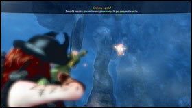 Czwartego gagatka znajdziesz w jaskinie [1], w której jest również srebrny klucz - Dolina Mistpeak | Gnomy w Fable 3 - Fable III - poradnik do gry