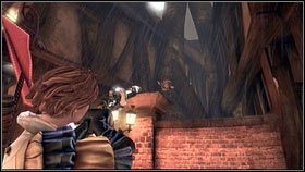 Kolejny jest kawałek dalej, obok wyłamanego ogrodzenia [1], które znajdziemy po spotkaniu z Sabinem - Stare Bowerstone; Miasto Aurora; Silverpine | Gnomy w Fable 3 - Fable III - poradnik do gry