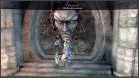 Zaraz po wejściu do wioski skręć w prawo [1], a kawałek za lombardem znajdziesz poszukiwane wrota [2] - Demoniczne Wrota | Demoniczne wrota i legendarne bronie w Fable 3 - Fable III - poradnik do gry